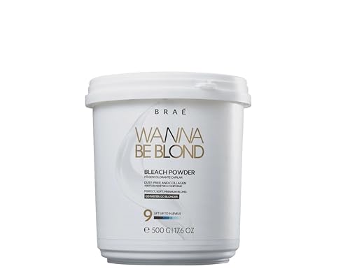 Pó Descolorante Braé Wanna Be Blond - Bleach Powder 500g para Descoloração Profissional