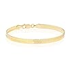 Miabella-18K-Gold-Over-925-Sterling-Silver-Italian-Solid-45mm-Flexible-Flat-Herringbone-Link-Chain-Bracelet-for-Women-Men-65-7-75-8-Inch-Made-in-Italy Miabella 18K Gold Over 925 Sterling Silver Italian Solid 4.5mm Flexible Flat Herringbone Link Chain Bracelet for Women Men, Made in Italy (Length 6.5 Inches)