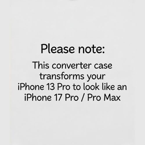 Image of LuxuryKase Converter Case for iPhone 13 Pro | Premium Protective MagSafe Cover | iPhone 17 Pro Series Style Design | in Built Camera Guard | Wireless Charging Compatible - Orange