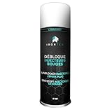 Débloque Injecteurs Bougies | IRONTEK | 500 ML | injecteurs Bougies préchauffage dégrippant | Formule Mousse Exclusive, Action Rapide | facilite Le démontage, dissout la Calamine | Made in France