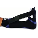 Pro-Tec Athletics Soft Night Splint for Plantar Fasciitis, Black, Medium