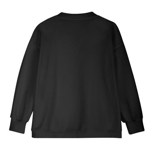 Akklian Women's Zip Up Sweatshirt Jacket No Hood Long Sleeve Casual Loose Outwear with Pockets 2024 Oversized Fashion Clothes4