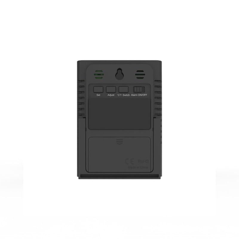 Indoor Outdoor Temperature Humidity Gauges with Backlit Large Screen Can Be Hung