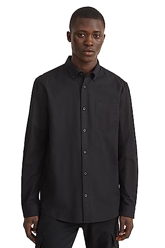 C&A Herren Hemd Langärmelig schwarz 2XL