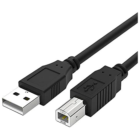 Storel Deskjet Cable for Printer DeskJet 2755 Printer Cable Compatible with HP DeskJet 2722 2755e 3630 3755 3752,DeskJet Plus 4155,OfficeJet 3830,4650,5255,5260 USB Printer Cable 10 FT Cover