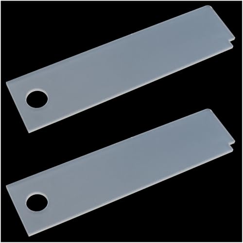 ZZHXSM 2PCS Universal Acrylic Ski Wax Scraper Snow Wax Scraper Snowboard Accessories Snowboard Tool