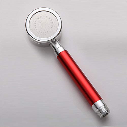 EYCFSJ Duschkopf Badezimmer Aluminium Duschkopf Super Hochdruck Wassersparen Für Badezimmer Mehrfarbige Gießkanne Dusche Rot