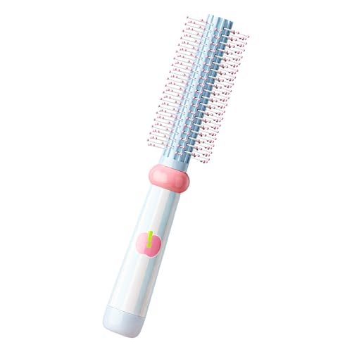 Cepillo redondo para cabello con mango ergonómico plástico miniatura 1
