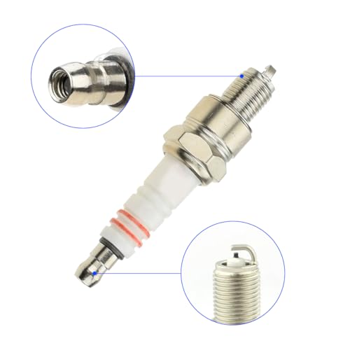 Image of Mandark High Performance Racing Ignition Coil with Electrode Spark Plug, Vehicle Interior Accessories, Compatible with GY6 50cc 125cc 150cc Motorcycle ATV Scooter Moped Go Kart