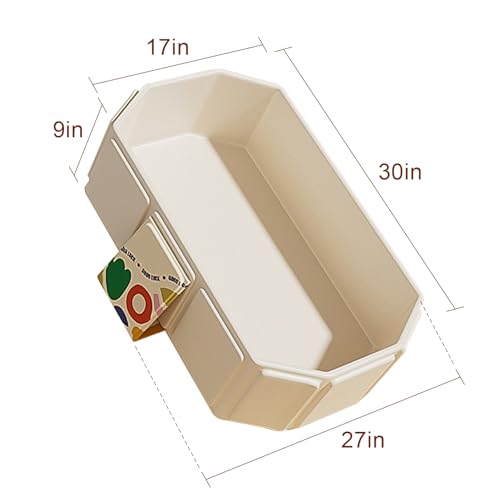 Image of Toddler Bath Tub for Shower, Portable Baby Bathtub, Foldable Kids Bathtub - Portable, Travel & Shower Ready, Easy to Clean, Sturdy & Thick, Fits Ages 1-3