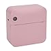 Pocket Printer, Portable Thermal Printer Inkless Stylish for Photos for Android (Pink)