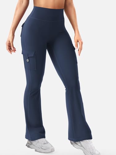 Image of YEOREO CoreFlex Women Workout Flare Leggings