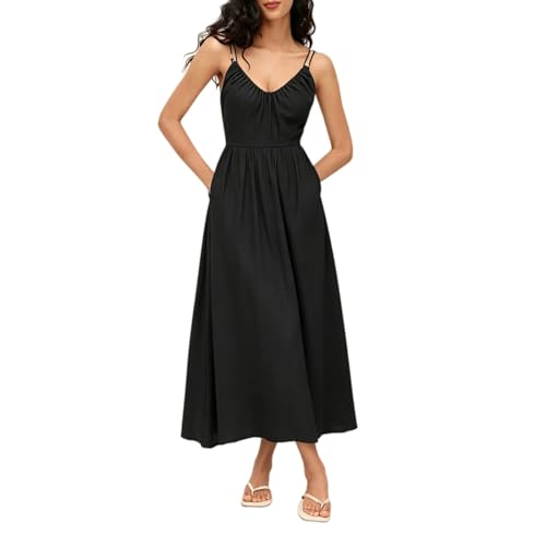 Robe d'été dos nu fluide idéale pour vos vacances à la plage et soirées ensoleillées