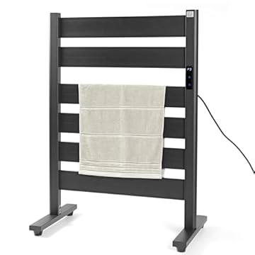 best heated towel rack for bathroom