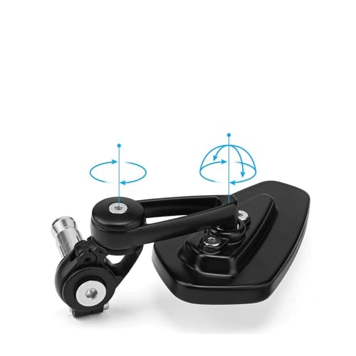 Espejos plegables de manillar para moto MT07 y CB125R 4