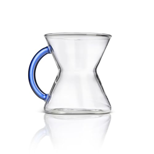 Chemex Mug de Vidrio con Asa Azul Zafiro miniatura 1