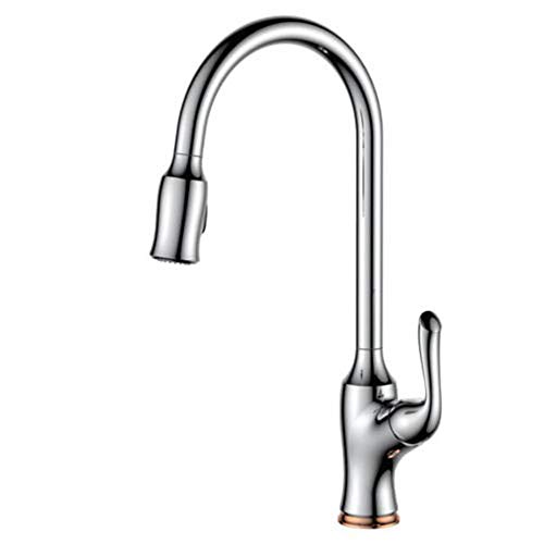 Mitigeur de cuisine avec douchette extractible et buse mitigeur 2 modes
