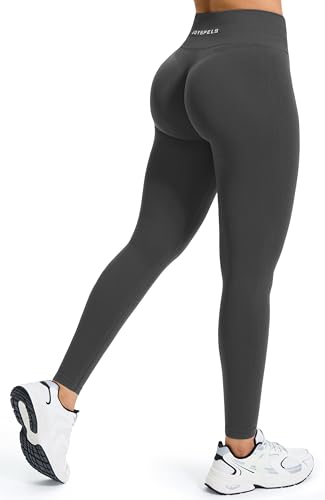 JOYSPELS Gym Sport Leggings Damen, Sporthose Damen Lang Blickdicht Po Push...