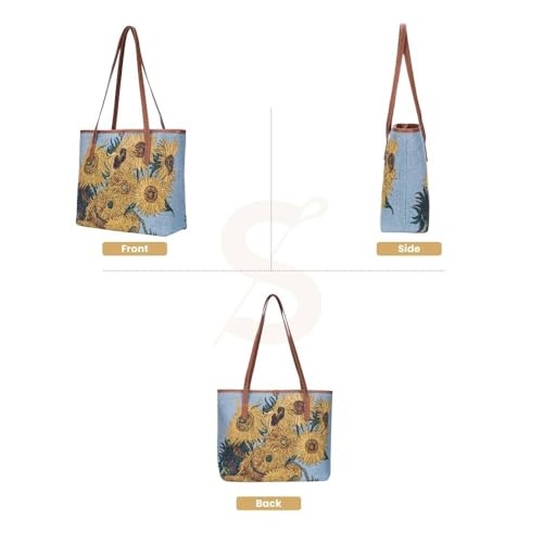 Signare Tapestry Shoulder Bag Tote Bag for Women with Travel or Work Tote Bags for Women2