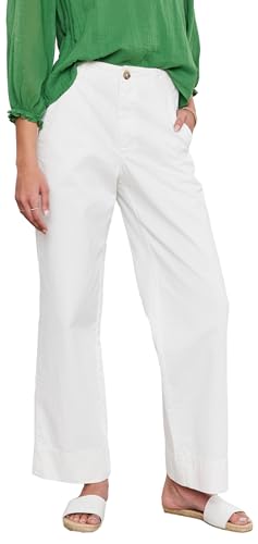 Velvet by Graham & Spencer Women's Sabine Cotton Canvas Pant