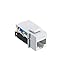 NSJ5EW - Hubbell NETSELECT Category 5e Modular Voice/Data Jack, White, Pack of 2