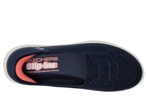Skechers Women'sSlip-ins: On-The-GO Flex - Top Notch, Navy, 8.5