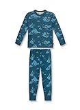 Sanetta Jungen 233030 Pyjamaset, Blue Ashes, 128