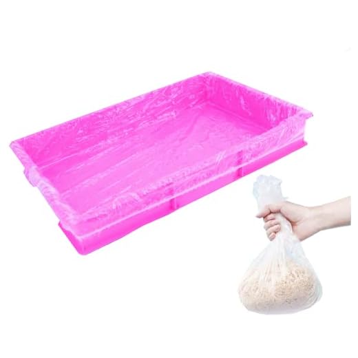 20 Pcs Disposable Small Animals Cage Liner Rabbit Guinea Pig Cage Liners Plastic Clear Bunny Cage Liner Bag Universal Toilet Film,Small Animal Bedding, Hamster Bunny Litter Pan Bags