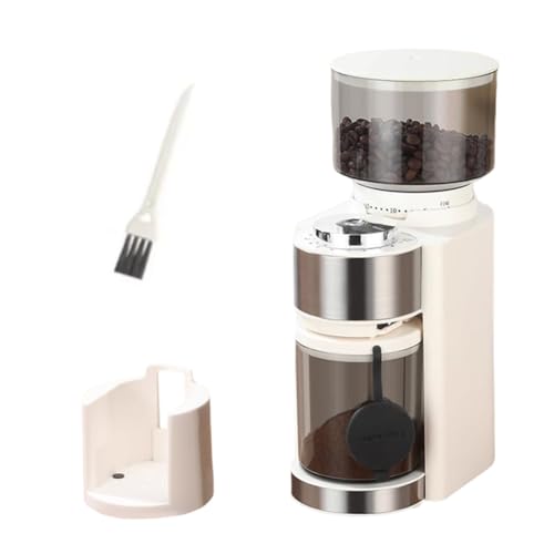 Akfldms Molinillo de Café Eléctrico, Molinillo de Café, Máquina de Café Doméstica, Pulverizador, Cafetera Comercial (UE), B