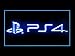 Produktbild LEDHouse Playstation 4 Logo Zeichen Werbung Neonschild Blau