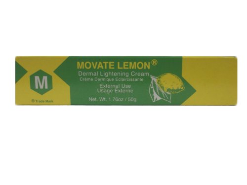 Movate M Lemon Dermal Lightening Cream HYDROQUINONE 1.9% 50 GRAMS