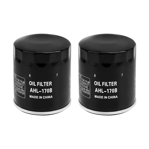 Filtre à huile pour Sportster XL883 et XL1200R (2002-2008) - Lot de 2 filtres de rechange