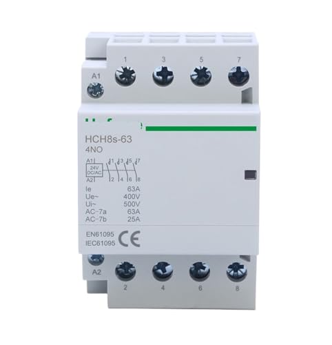 Contacteur automatique rail DIN 63A pour commutation silencieuse