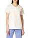 WonderWink Women's Wonderflex Patience Scrub Top, White, Small