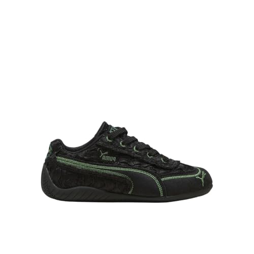 Image of PUMA Kids Girls X Wicked Speedcat Elphie Lace Up Sneakers Shoes Casual - Black