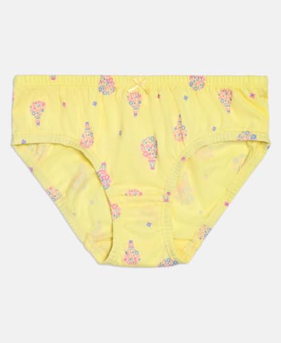 Image of Jockey SG01 Girls Super Combed Cotton Printed Panty with Ultrasoft Waistband (Pack of 3)