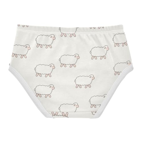 Girls' Underwear Cute Sheep Toddle Brief Panties 23014572