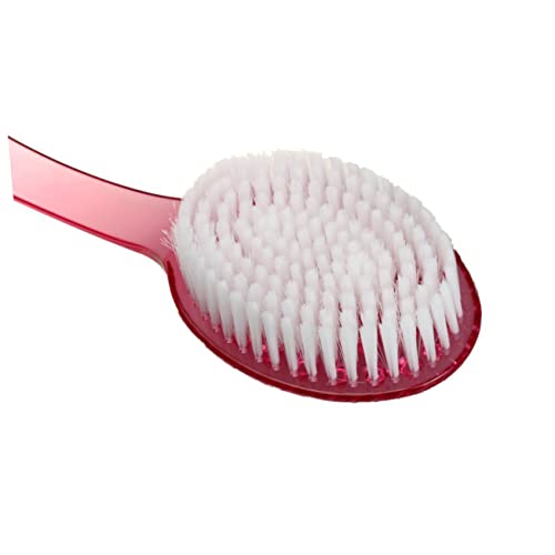 Beaupretty 入浴アクセサリー シャワー用バスボディブラシ お風呂掃除用ブラシ バスブラシ 浴槽用バススクラバー ロングハンドル付き浴槽スクラバー ロングハンドル付きバスルームスクラバー ピンク