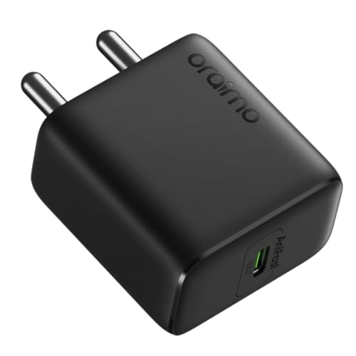 Image of Oraimo 25W GAN Charger | Ultra Fast Charging for Android, iPhone 16 /15 /14 /13 /12 /11 /X (Pro, /Plus /Max Series), Samsung, Google Pixel & Oppo, Vivo Other Type C Enabled Devices