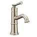 Moen Belfield Brushed Nickel One-Handle Bathroom Faucet, 6402BN