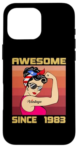 43�� �����p ���g�� ���B���e�[�W 1983 Awesome Since 1983 �X�}�z�P�[�X iPhone 16 Pro Max �p