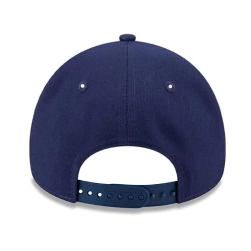 Navy Toronto Maple Leafs Core A-Frame 9FORTY Adjustable Hat miniatura 3