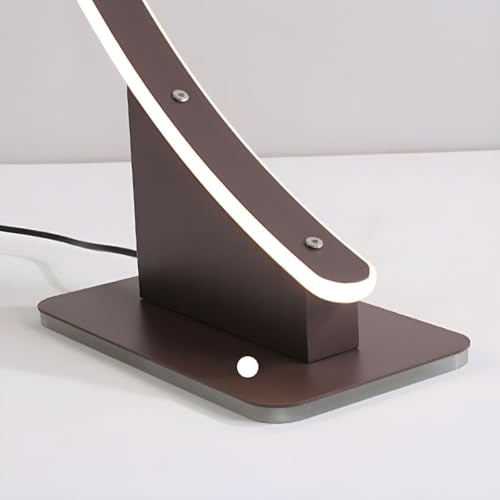 Image of Twisting Rod Floor Lamp, Black Minimalist Design, 3-Color Dimmable LED (Warm /Natural /Cool White), Stylish Tall Lamp for Living Room & Bedroom Lighting