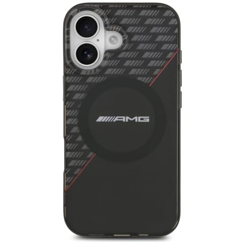 Coque protection double couche transparente AMG compatible MagSafe iPhone 17