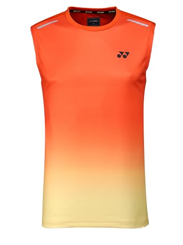 Image of YONEX Comfort Club 8 Sleeveless Round Neck T-Shirt 3000- Sustainable Performance |TruDry Moisture-Wicking | Cool, Dry and Comfortable | Round Neck | Light Weight | Eco-Friendly T-Shirt
