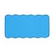 Magnetic Whiteboard Dry Eraser Chalkboard Cleaner Square Shape Board Wiper for Classroom Home Office Blue