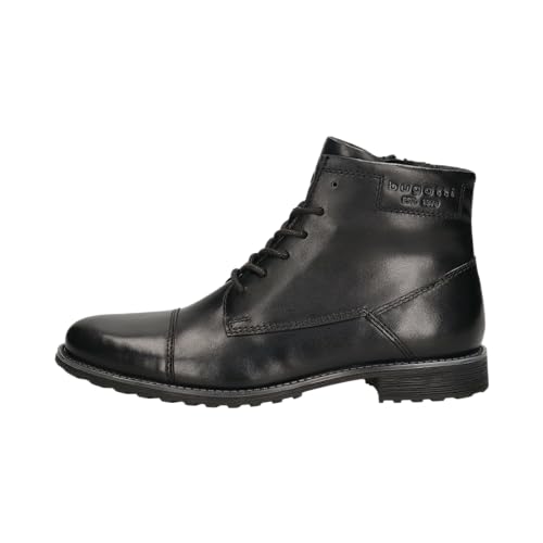 bugatti man Herren Schnürstiefeletten, Männer Lace-up Boots,Booties,halbstiefel,Kurzstiefel,Freizeit,leger,schnürschuhe,schwarz (1000)… – Ansicht 2
