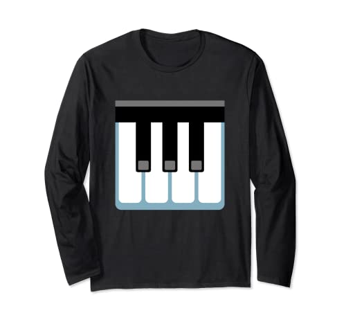 Disfraz de teclado musical para piano Manga Larga