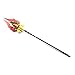 KAROYD Genshin Cosplay Weapon Outfit, 200cm Genshin Impact Hu Tao ZhongLi Staff of Homa Cosplay Polearms Detachable Spear Weapon Cosplay Outfit
