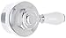 Delta H777 Porcelain Handle Lever from The Lahara Collection,